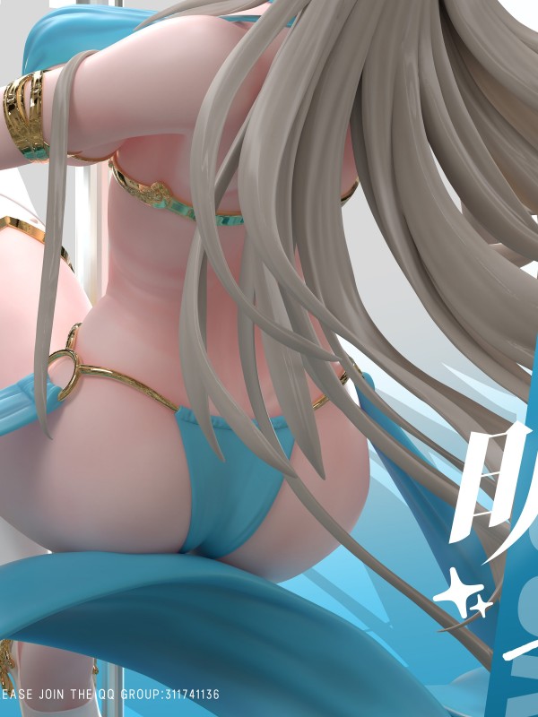 Flawless Studio Blue Archive Exotic Pole Dancer Ichinose Asuna Hot Sexy Statue